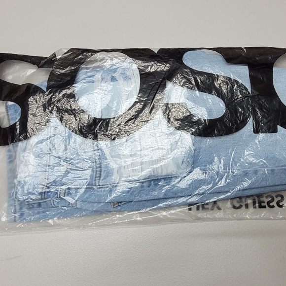 ASOS BAGGY HEAVY RIPPED JEANS - Picture 10 of 10